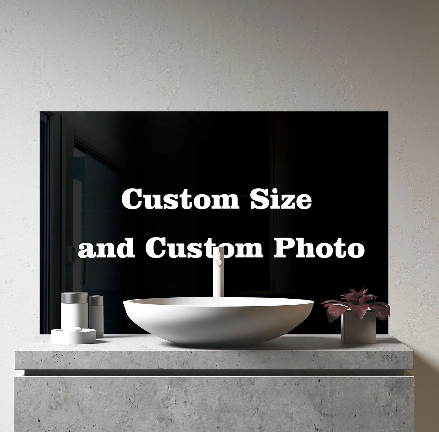 Custom Tempered Glass Printed Backsplash