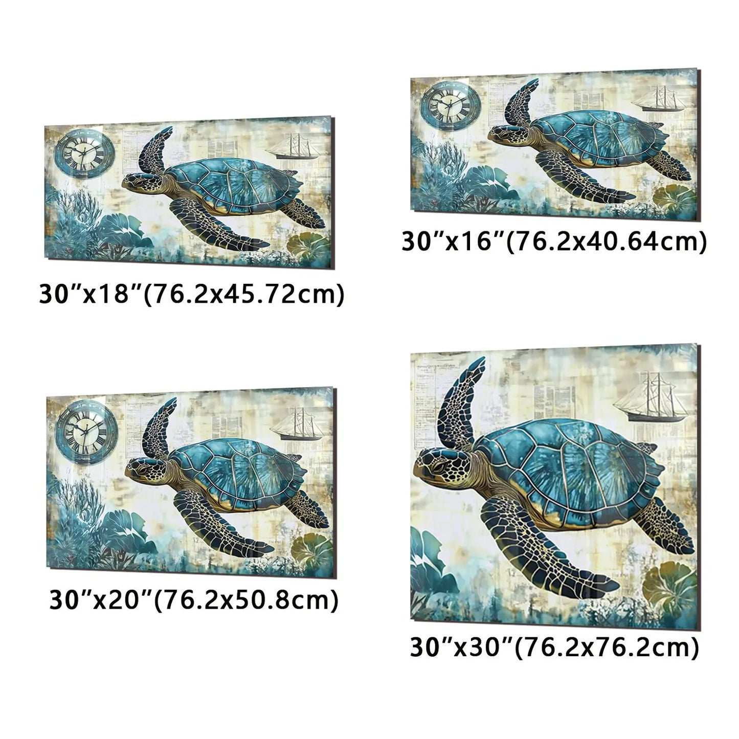 Turtle Glass Kitchen Backsplash