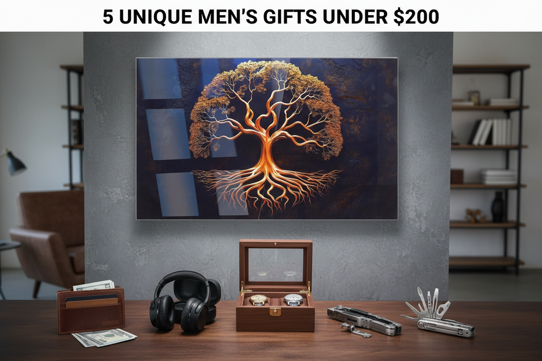 5 Unique Men's Gifts Under $200 | Wall-Mounted Handgun Cabinet Featured