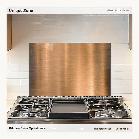 Tempered Glass Backsplash For Kitchen Behind Stove - Unique Zone correct branded main image