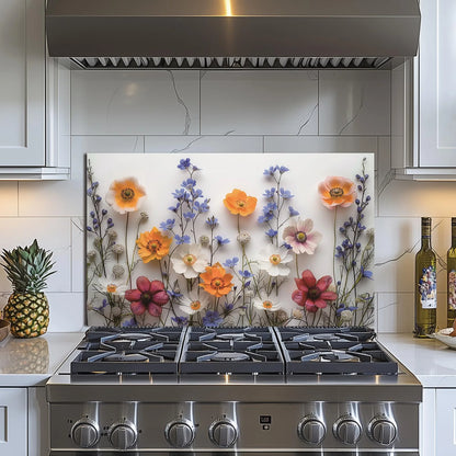 Sink Cover tempered glass kitchen backsplash package view