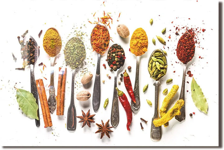 Condiment Heat-Resistant Glass Kitchen Backsplash
