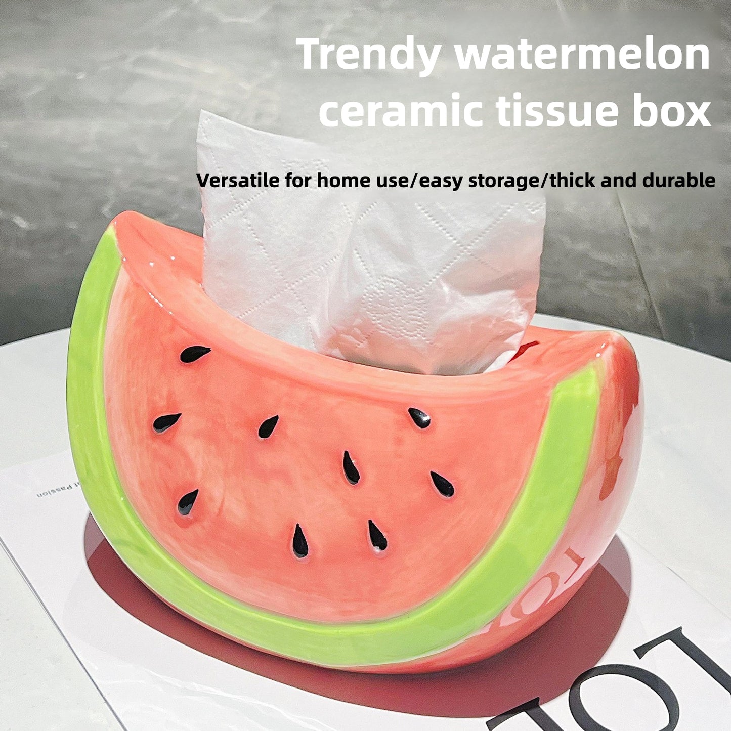 Watermelon Tissue Box