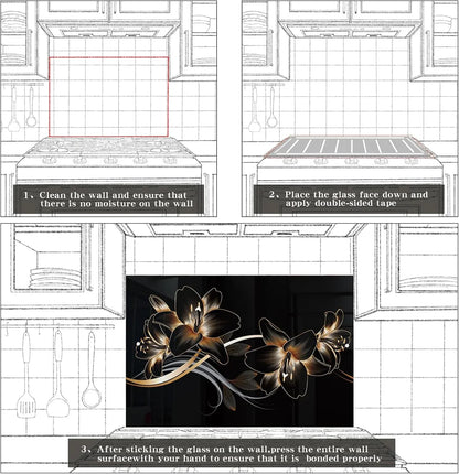 Golden Lily Kitchen Sink Cover Installation Guide - Step-by-Step Application Instructions