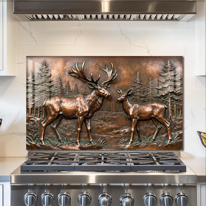 Elk Tempered Glass Kitchen Backsplash