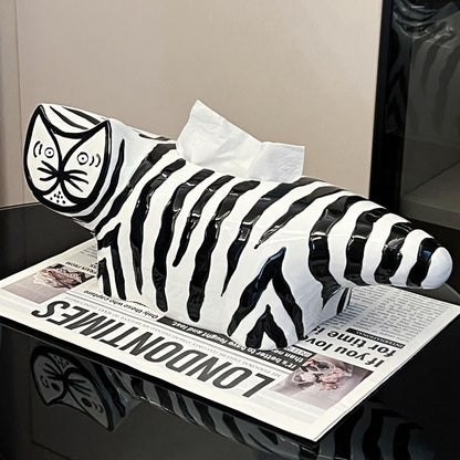 Cat Tissue Box