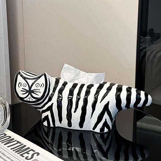 Cat Tissue Box