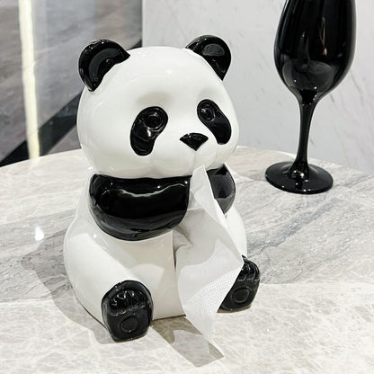 Panda Tissue Box