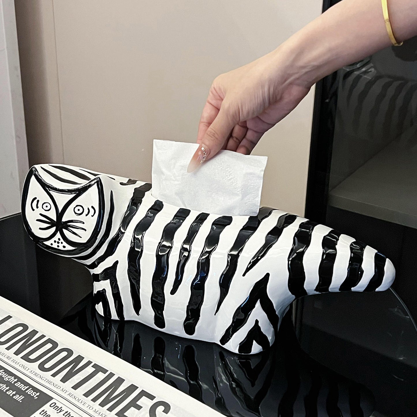 Cat Tissue Box