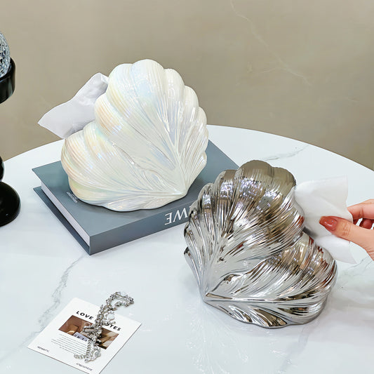 Light Luxury Love Feather Tissue Box
