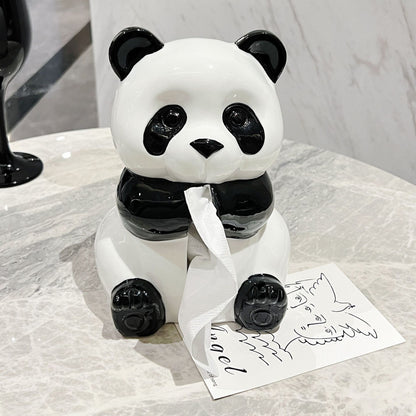 Panda Tissue Box