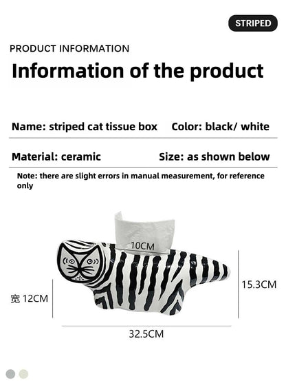 Cat Tissue Box