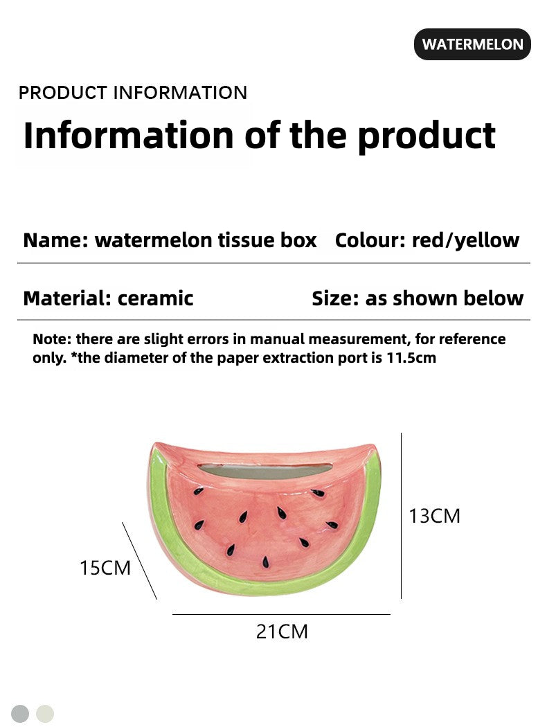 Watermelon Tissue Box