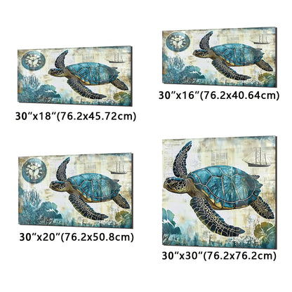 Turtle Glass Kitchen Backsplash