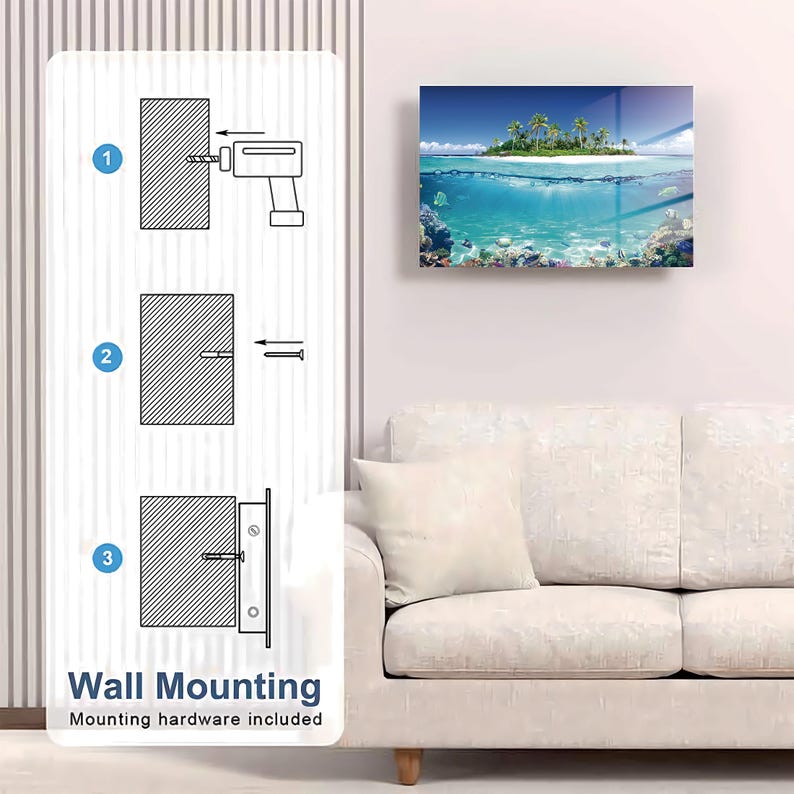 Glass Ocean Gun Storage Cabinet