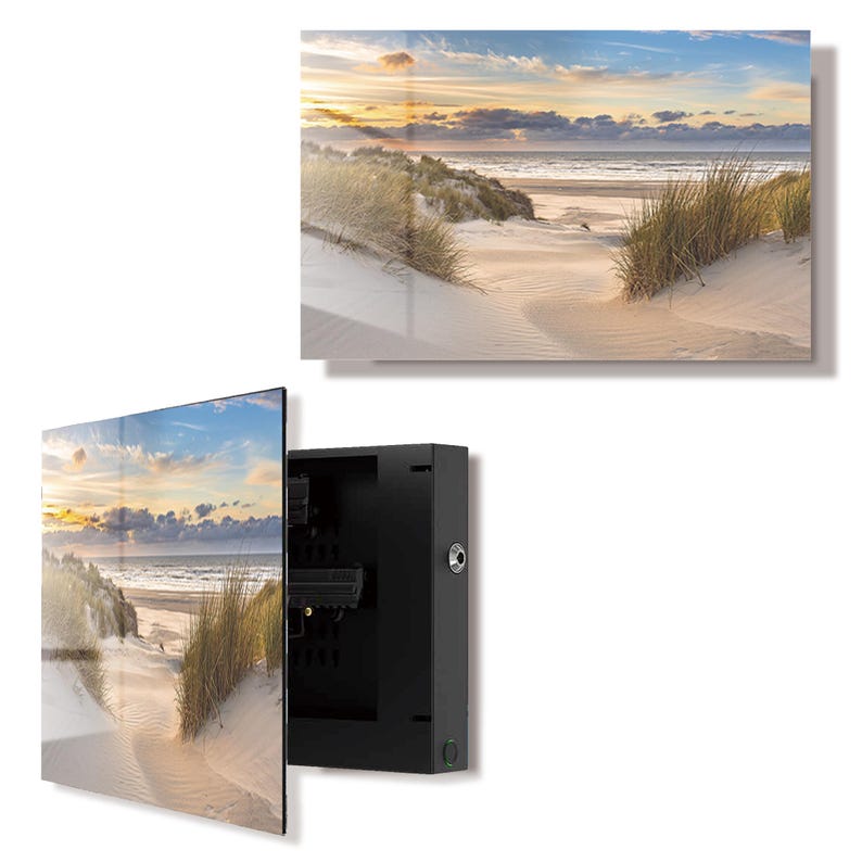 Glass Beach Wall Art Gun Storage Cabinet main product image