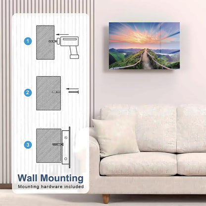 Glass Road Wall Art Gun Storage Cabinet