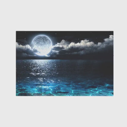 Glass Sea Moon Gun Storage Cabinet