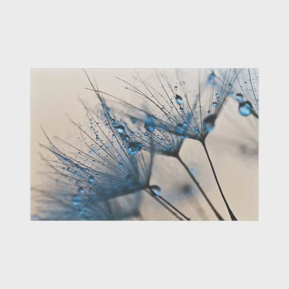 Glass Dandelion Wall Art Gun Storage Cabinet