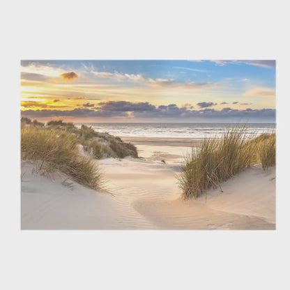 Glass Beach Wall Art Gun Storage Cabinet