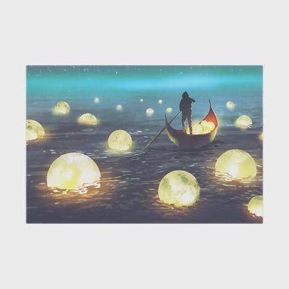 Glass Ship Wall Art Gun Storage Cabinet